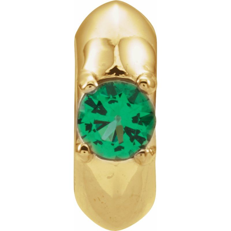 Birth of a Child Imitation Birthstone Spacer Charm/Pendant