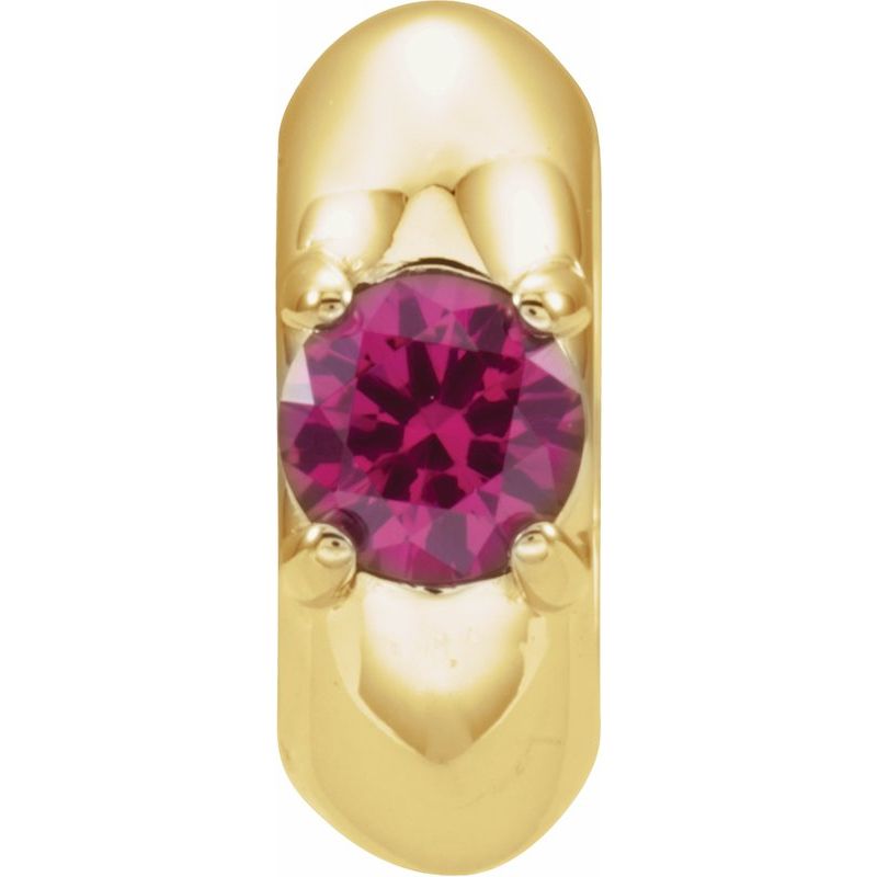 Birth of a Child Imitation Birthstone Spacer Charm/Pendant