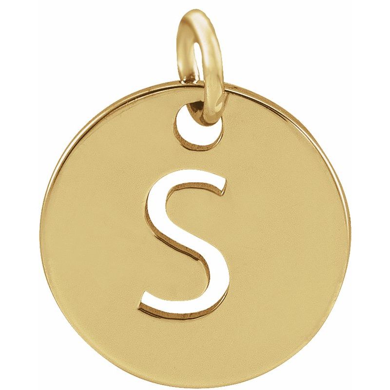 Initial Necklace or Charm/Pendant