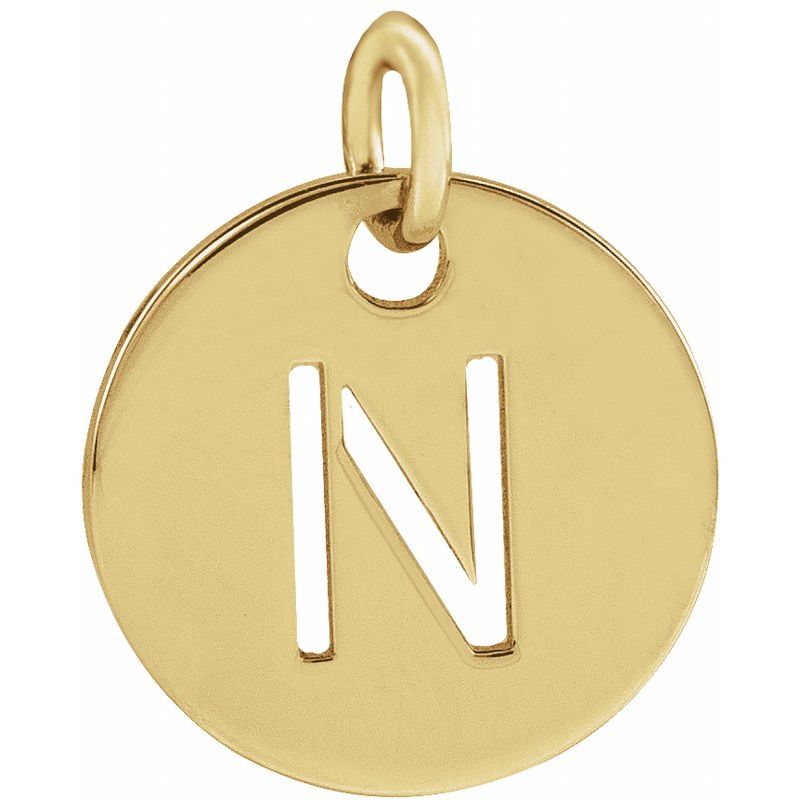 Initial Necklace or Charm/Pendant