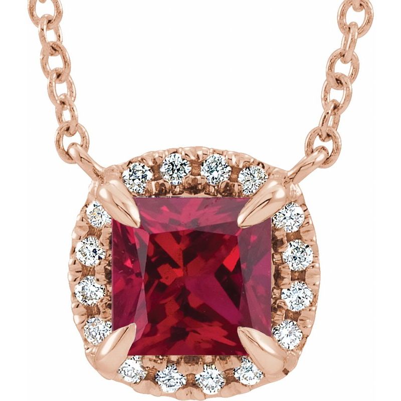 Halo-Style Necklace or Center