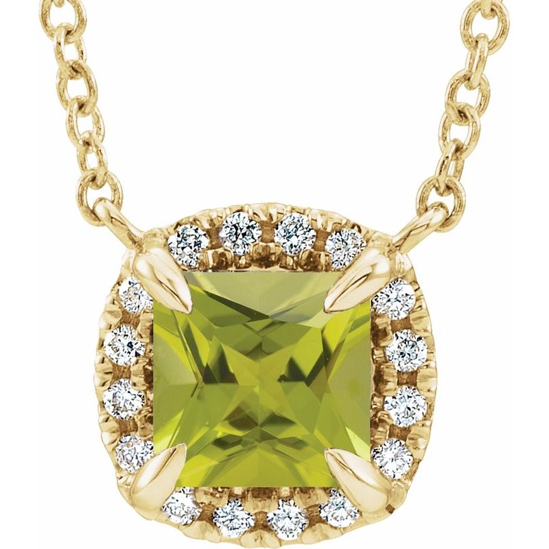 Halo-Style Necklace or Center