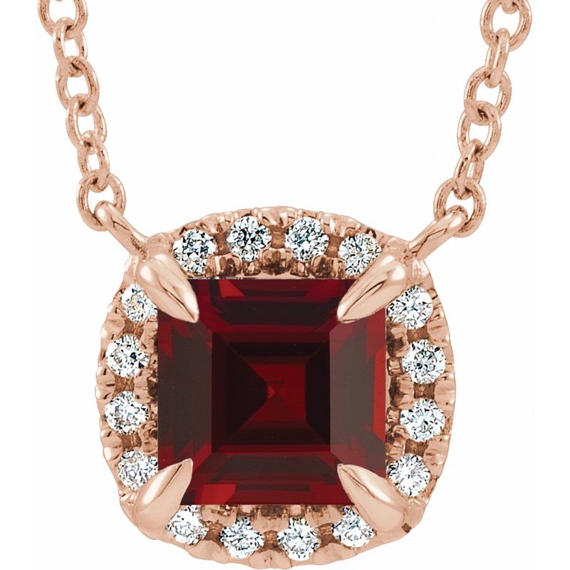 Halo-Style Necklace or Center