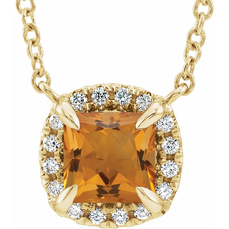 Halo-Style Necklace or Center