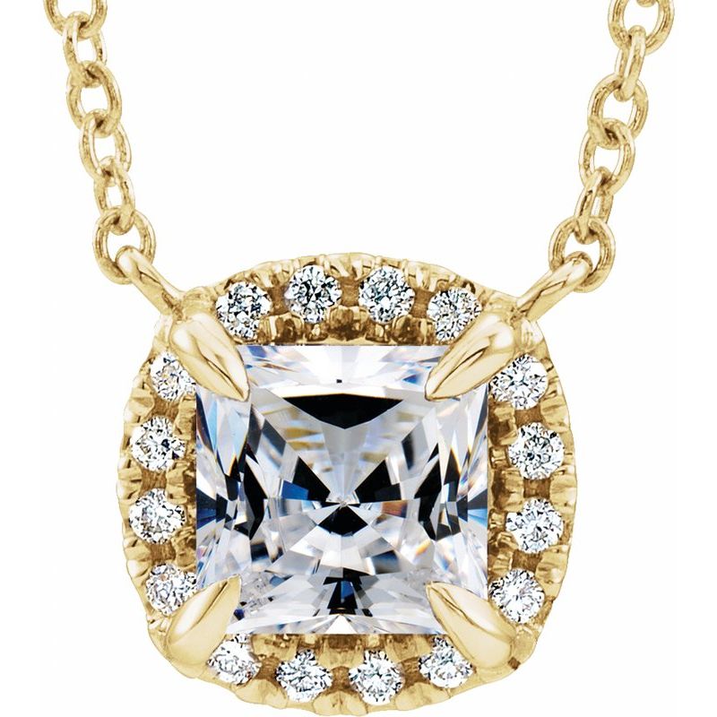 Halo-Style Necklace or Center