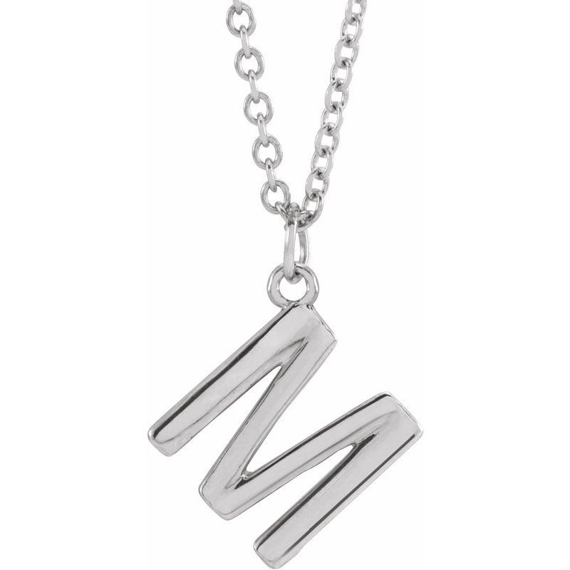 Initial Dangle Necklace