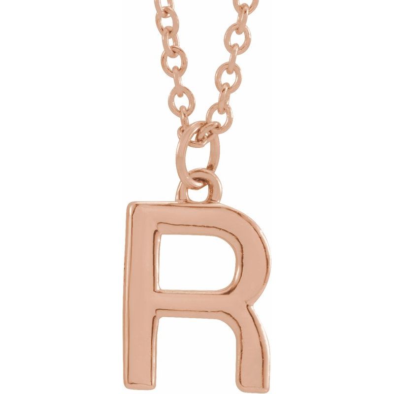 Initial Dangle Necklace