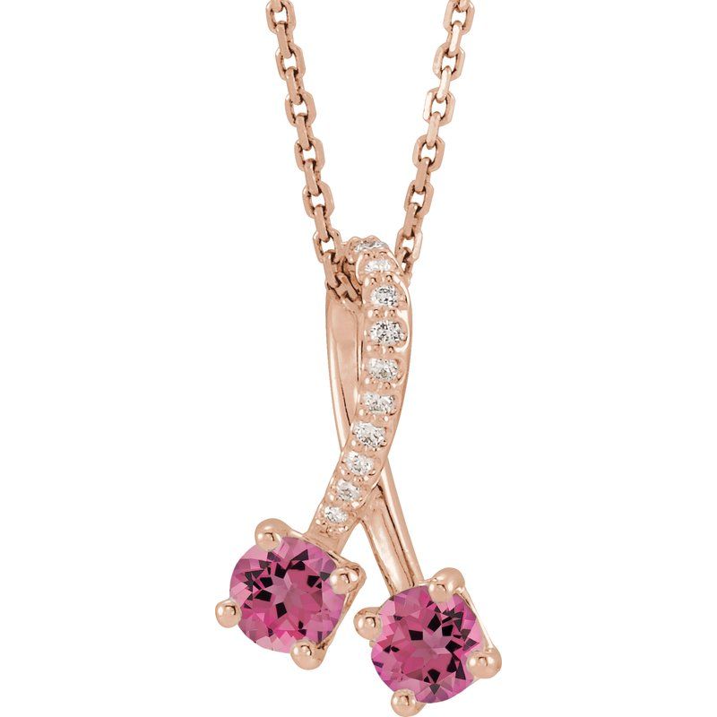 Two-Stone Necklace or Pendant