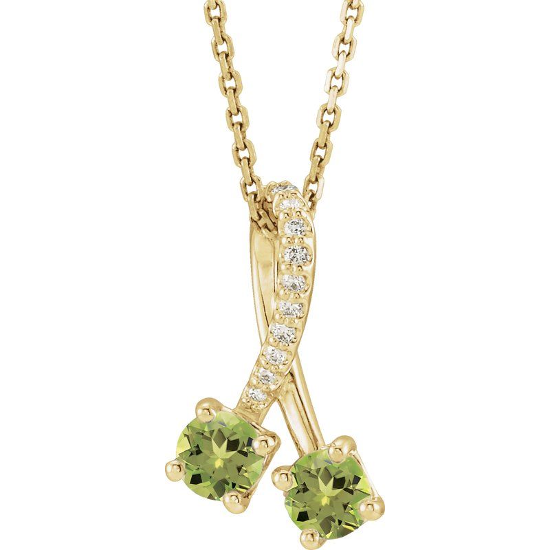 Two-Stone Necklace or Pendant