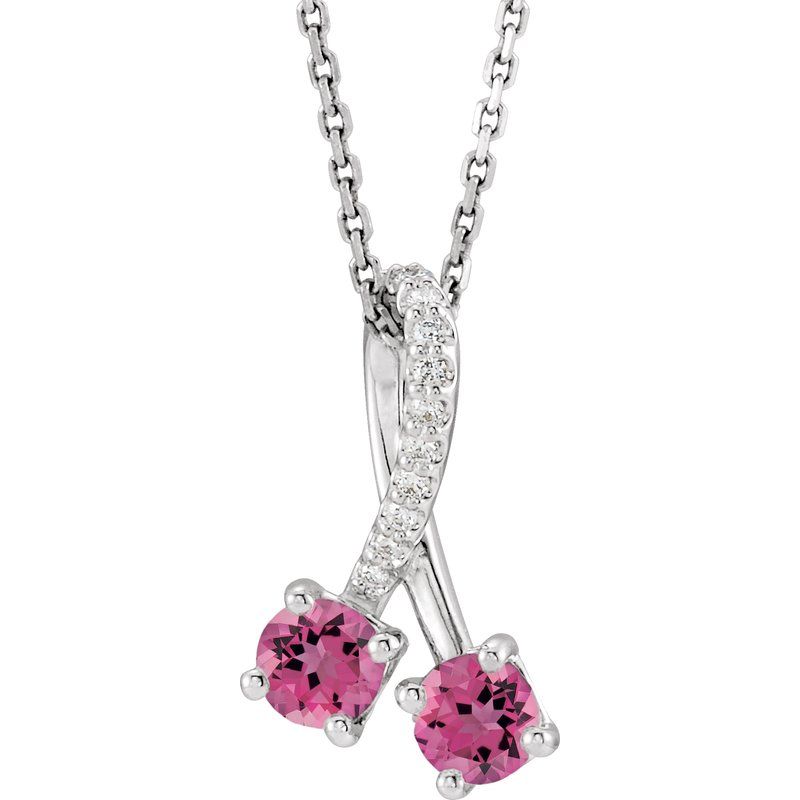 Two-Stone Necklace or Pendant