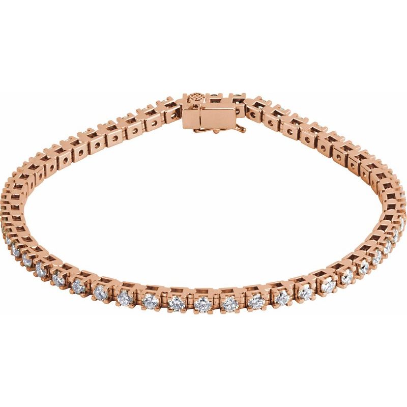 3 1/2 ctw Diamond Line 7 1/4″ Bracelet