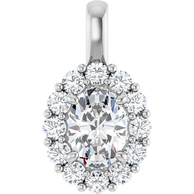 Halo-Style Pendant