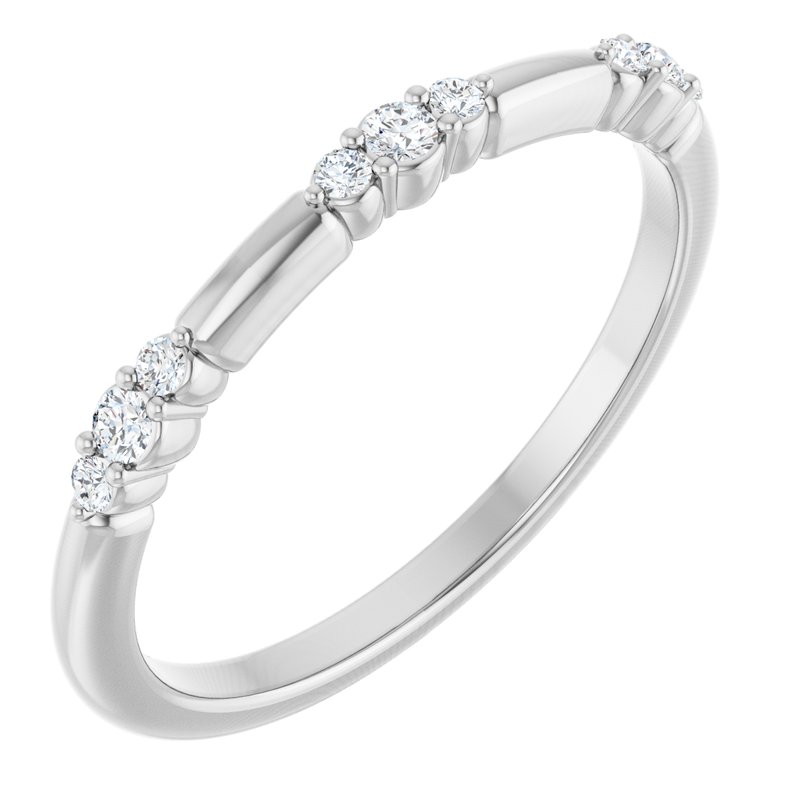 1/8 ctw Diamond Stackable Ring
