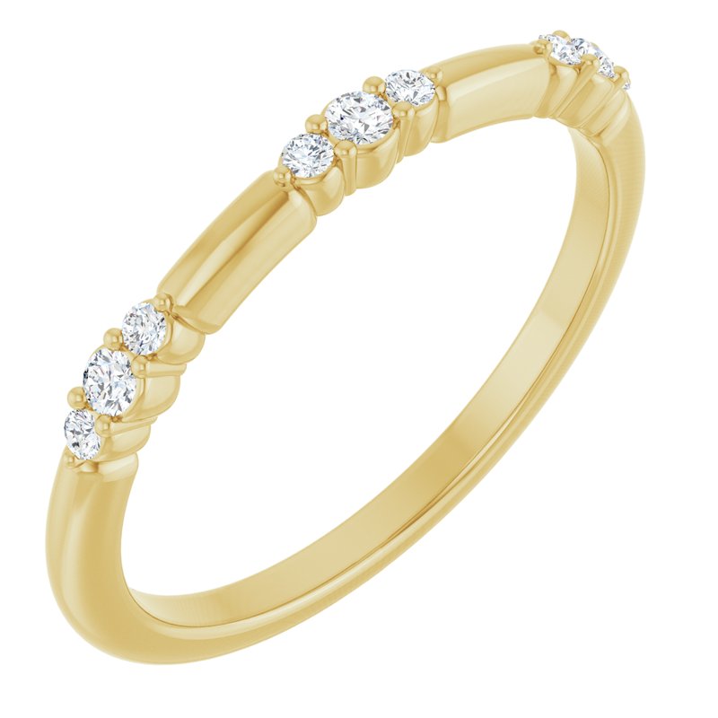 1/8 ctw Diamond Stackable Ring
