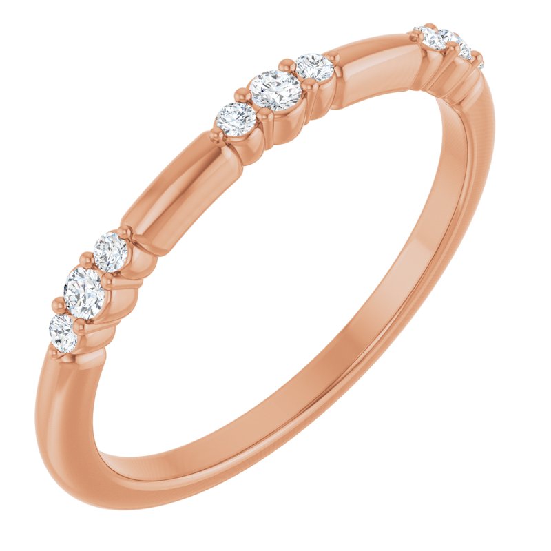 1/8 ctw Diamond Stackable Ring