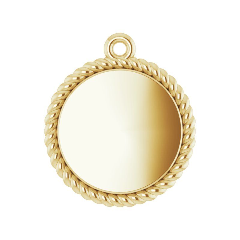 Engravable Rope Necklace or Charm/Pendant