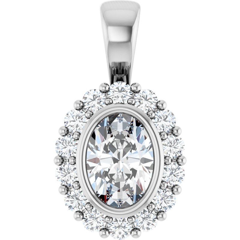Halo-Style Pendant No. 2