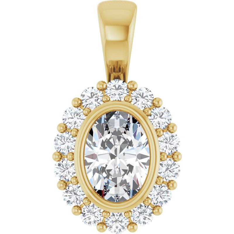 Halo-Style Pendant No. 2