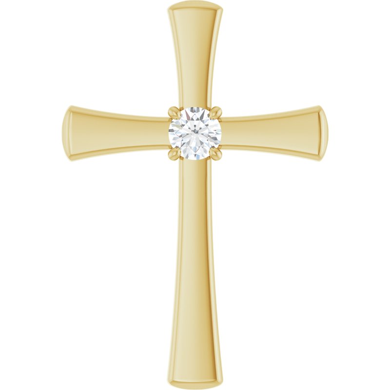 Natural Cross Pendant