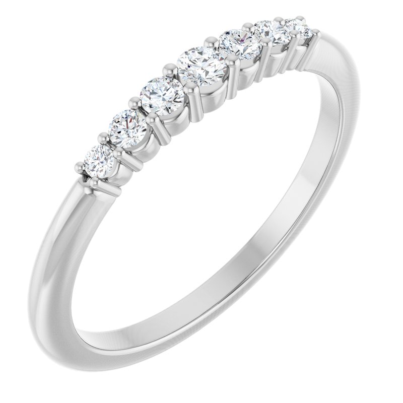 Accented Stackable Ring No. 2