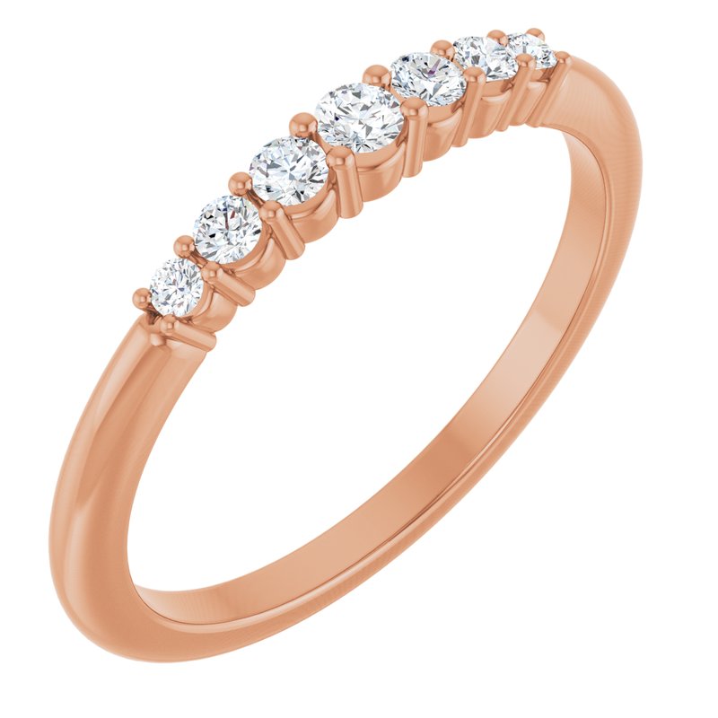 Accented Stackable Ring No. 2