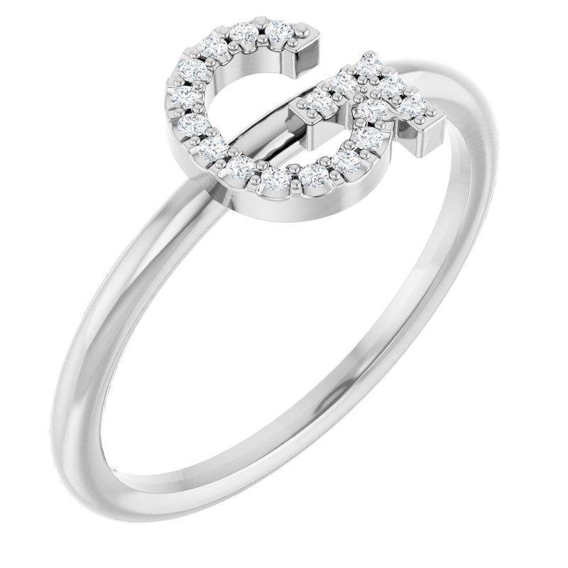 Accented Initial Ring