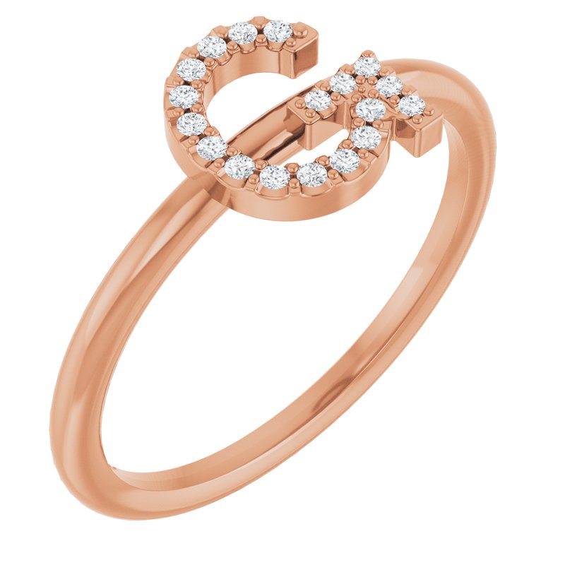 Accented Initial Ring