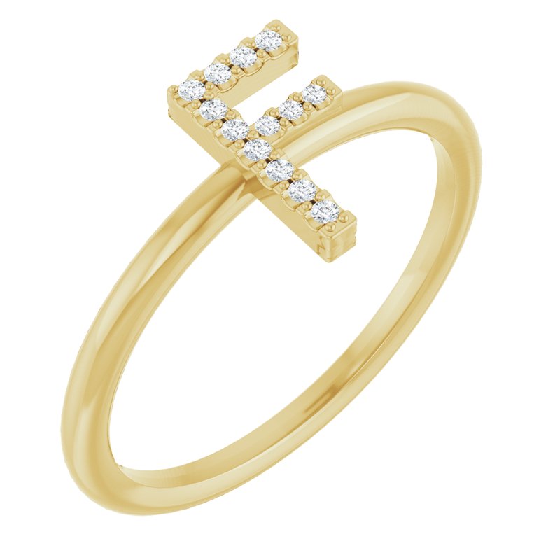 Accented Initial Ring