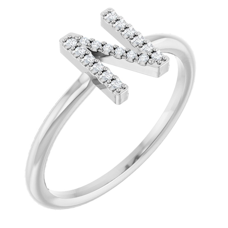 Accented Initial Ring