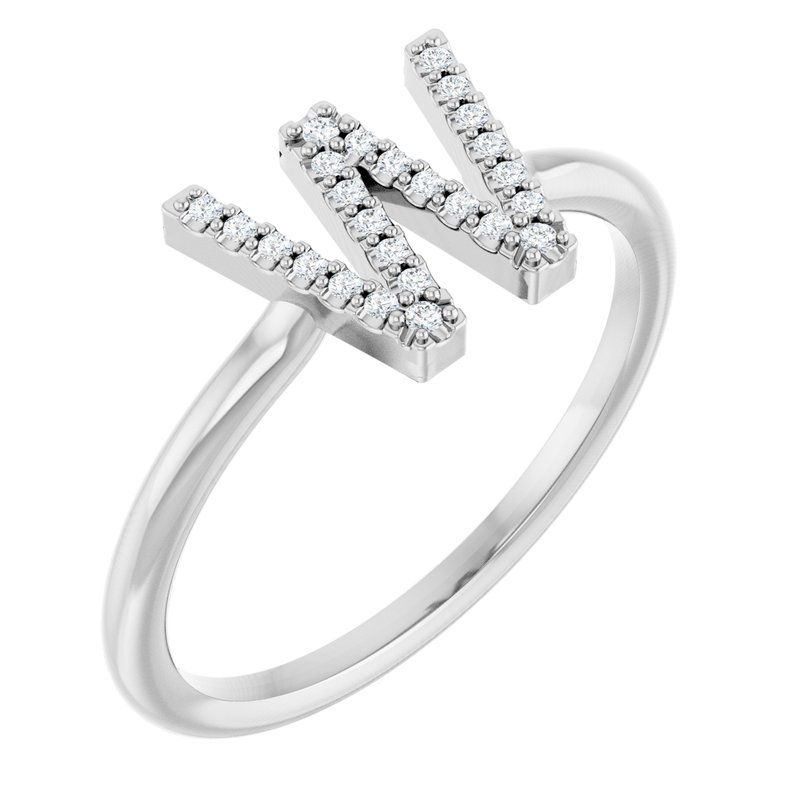 Accented Initial Ring
