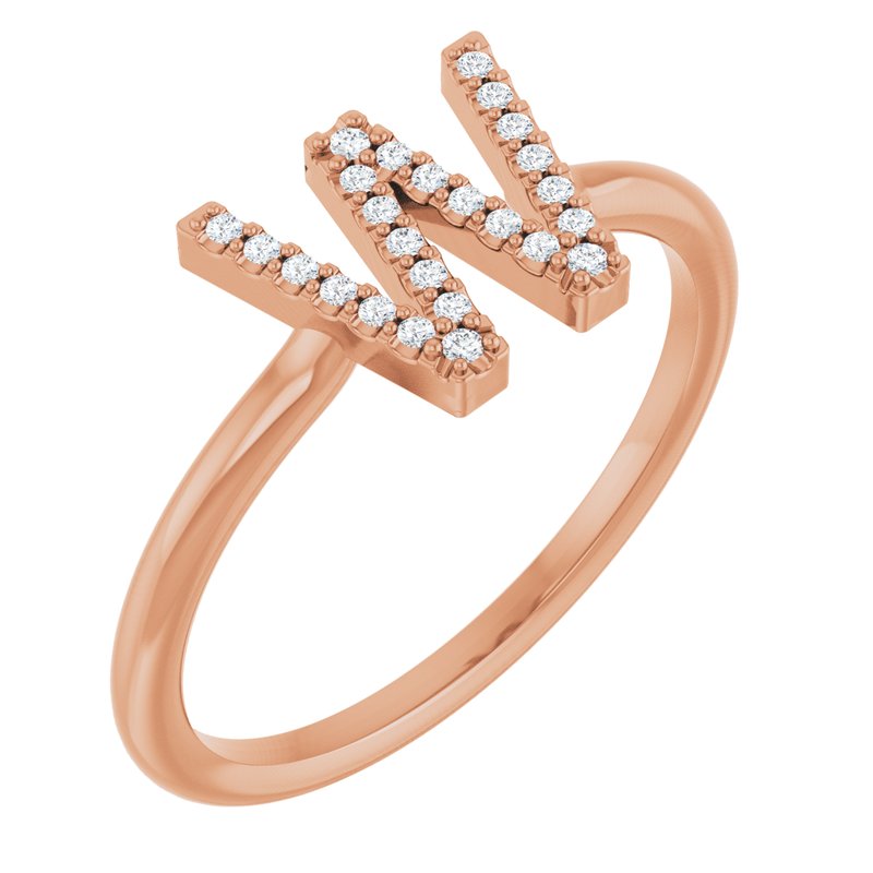 Accented Initial Ring