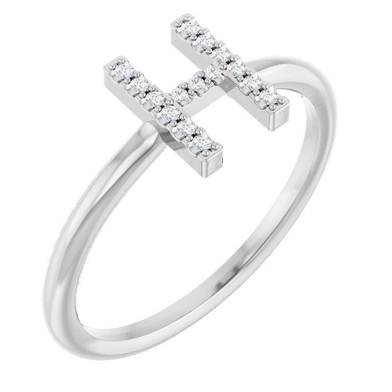 Accented Initial Ring