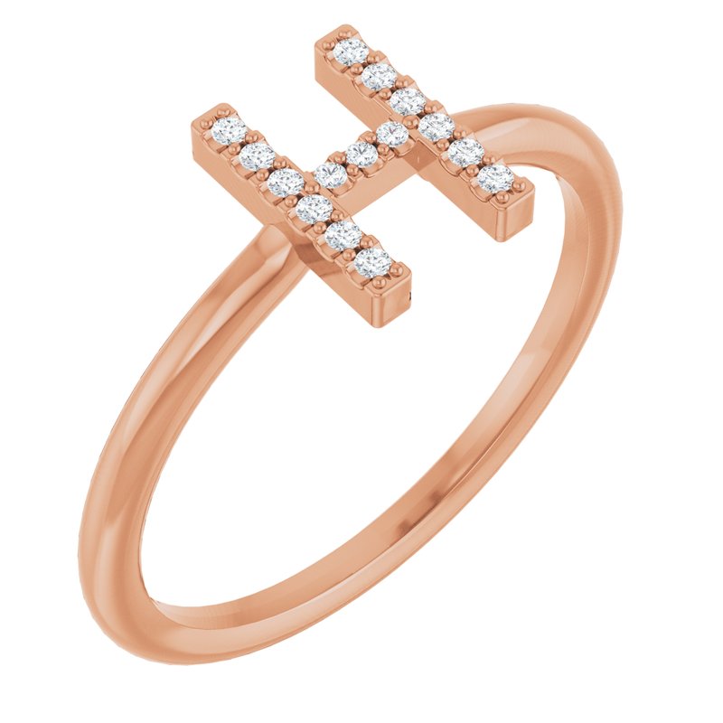 Accented Initial Ring