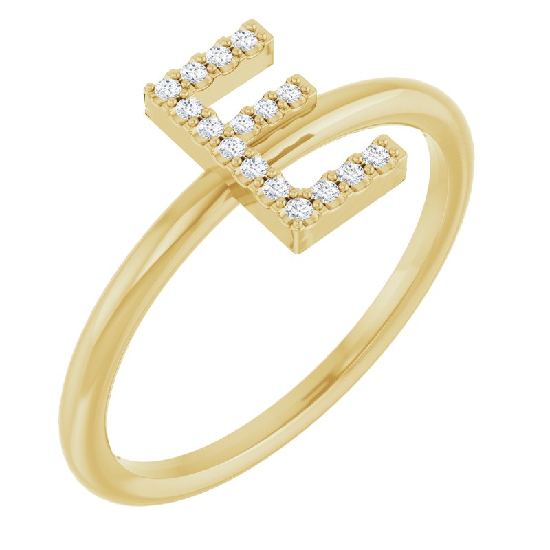 Accented Initial Ring