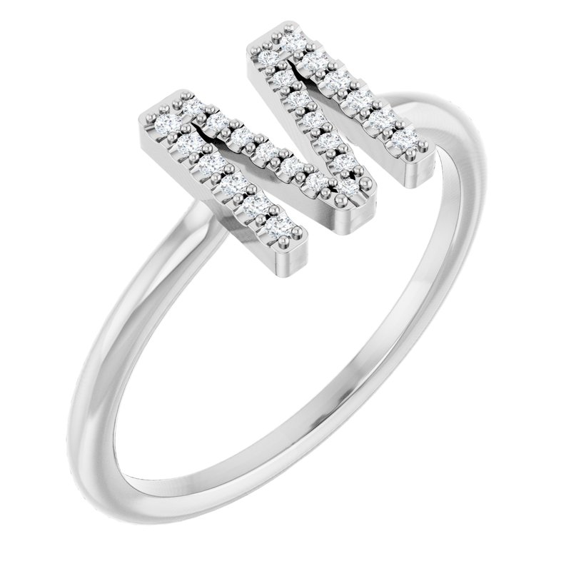 Accented Initial Ring