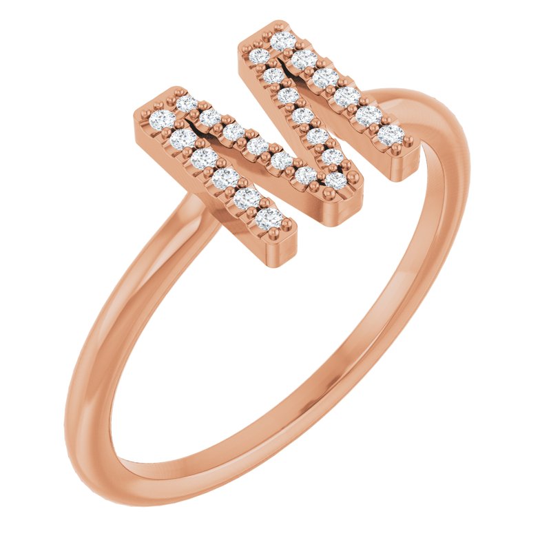 Accented Initial Ring