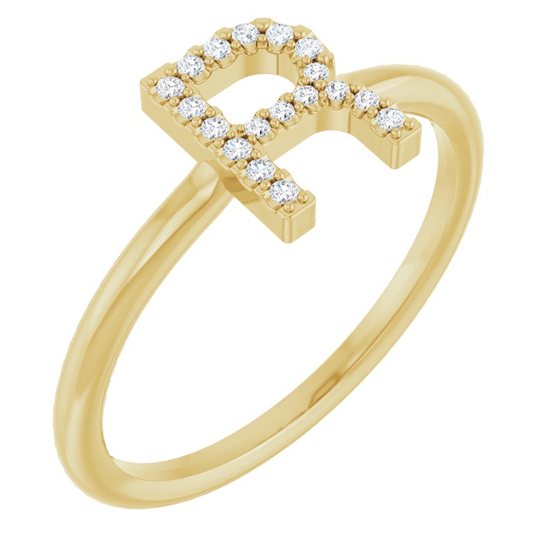 Accented Initial Ring