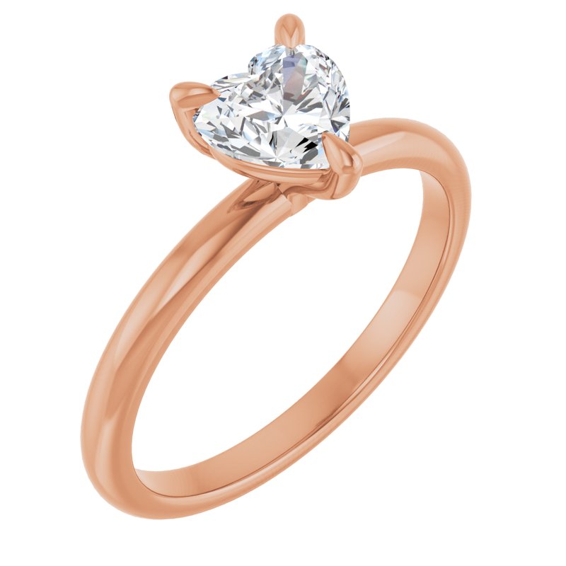 Classic Claw-Prong Solitaire — 18K Rose Gold