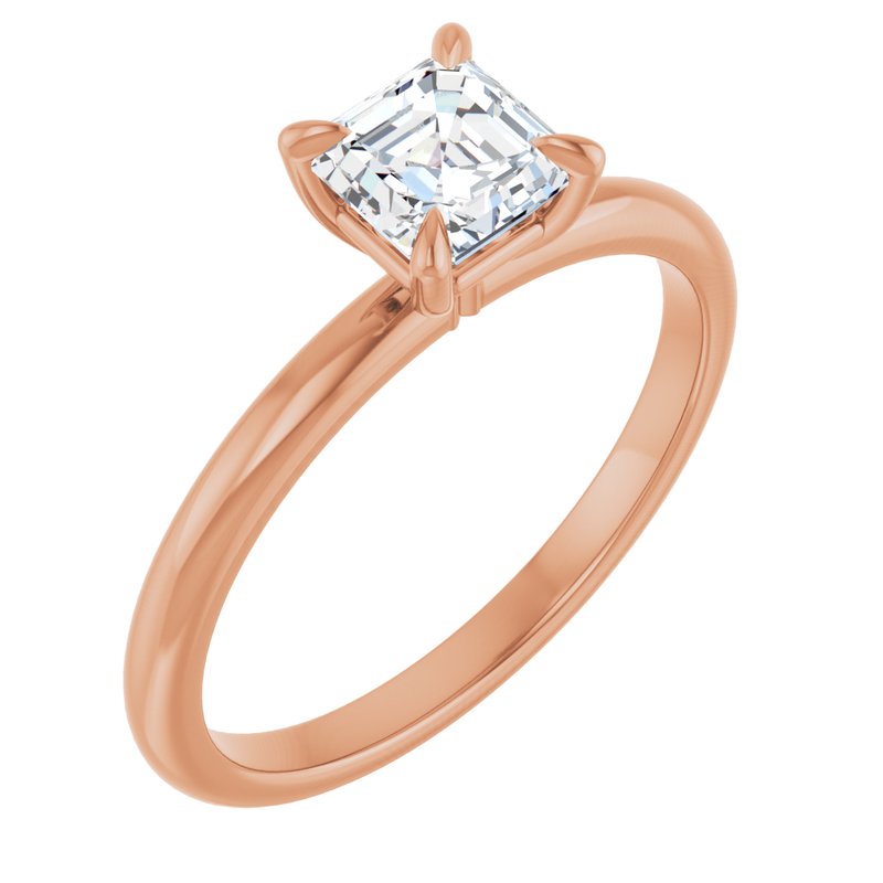 Classic Claw-Prong Solitaire — 14K Rose Gold