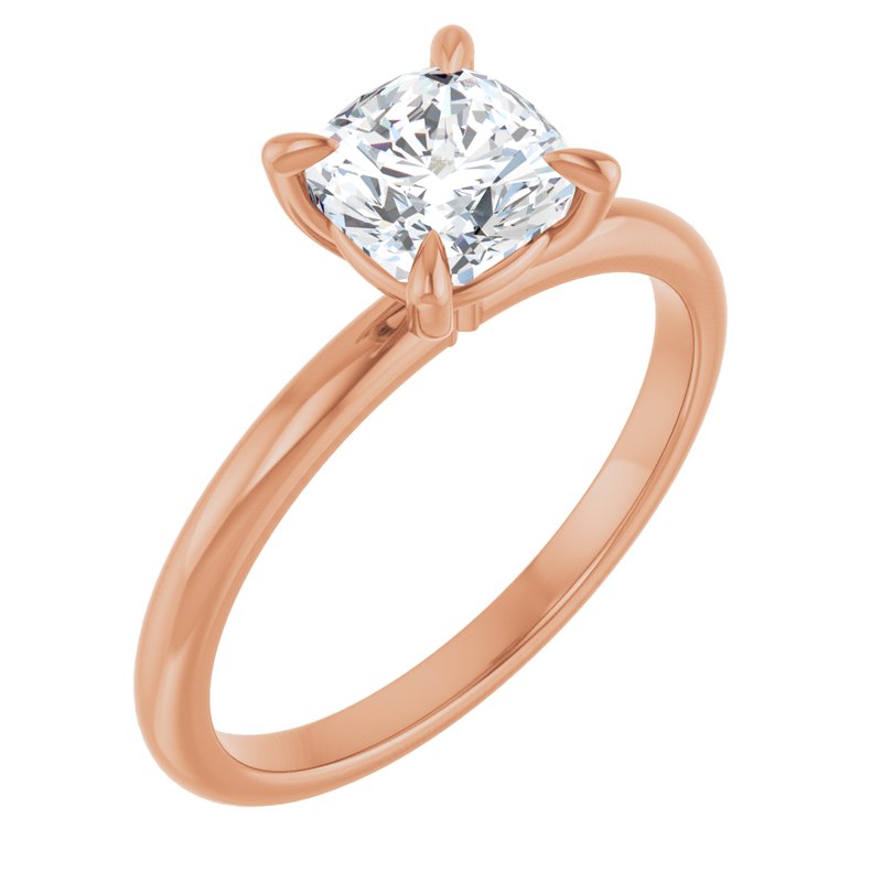 Classic Claw-Prong Solitaire — 18K Rose Gold