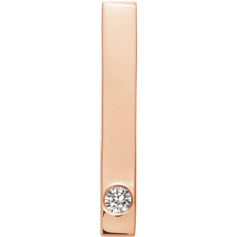 Family Engravable Bar Pendant