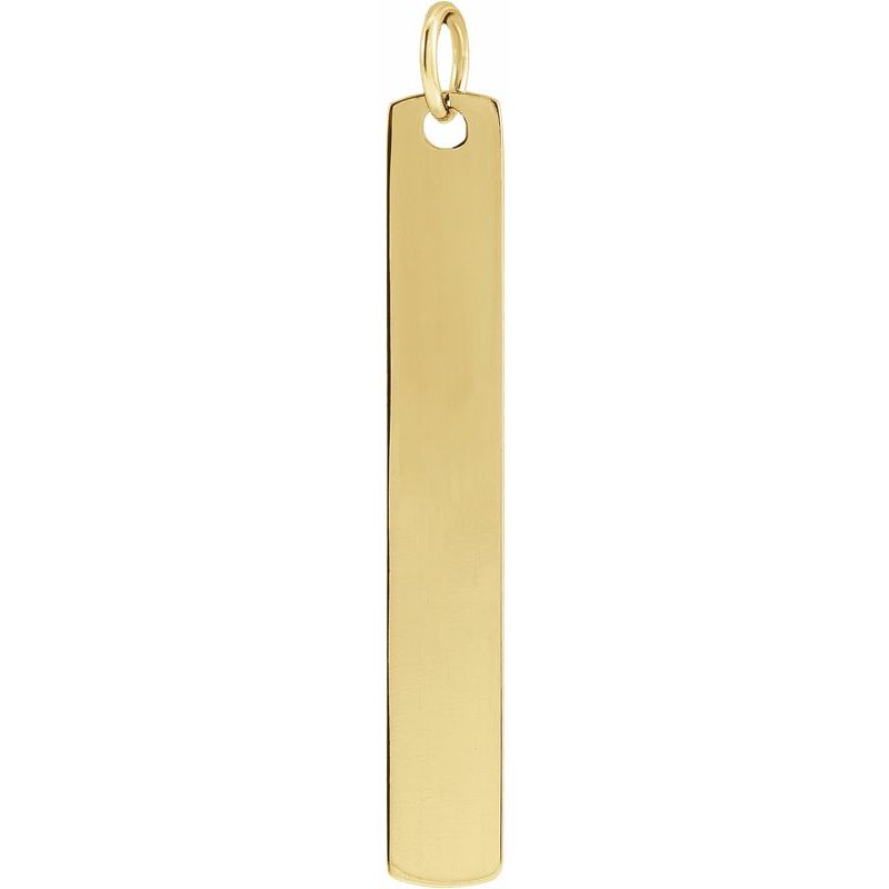 Engravable Bar Necklace or Pendant No. 2