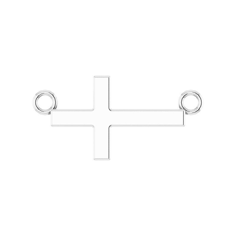 Sideways Cross Necklace