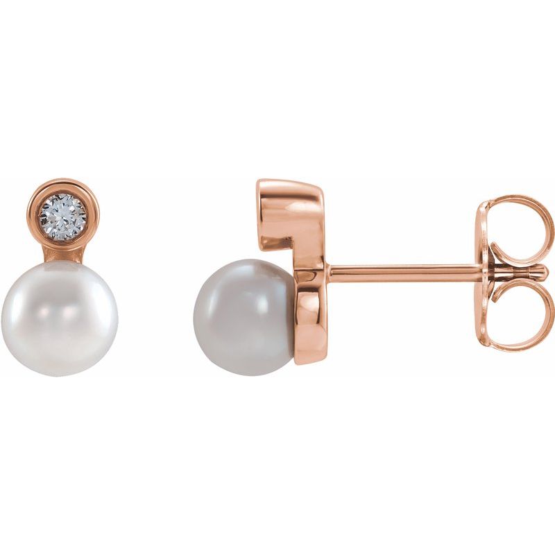 Accented Pearl Earrings
