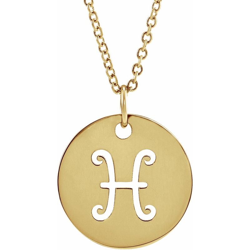 Zodiac Disc Necklace or Charm/Pendant