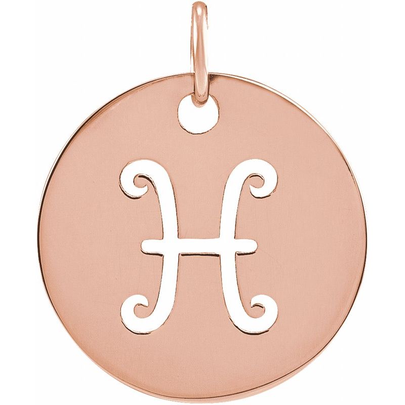Zodiac Disc Necklace or Charm/Pendant