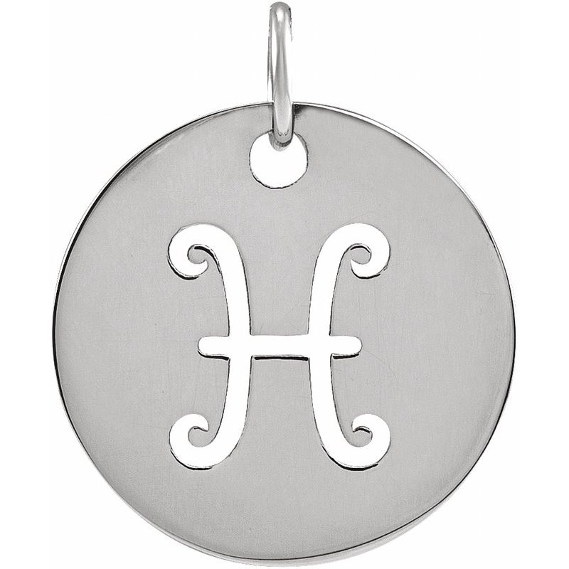 Zodiac Disc Necklace or Charm/Pendant