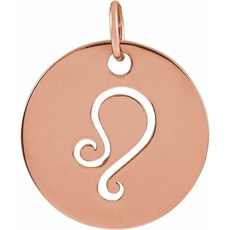 Zodiac Disc Necklace or Charm/Pendant
