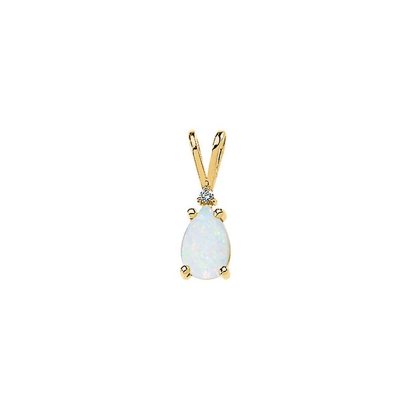 Accented Cabochon Necklace or Pendant