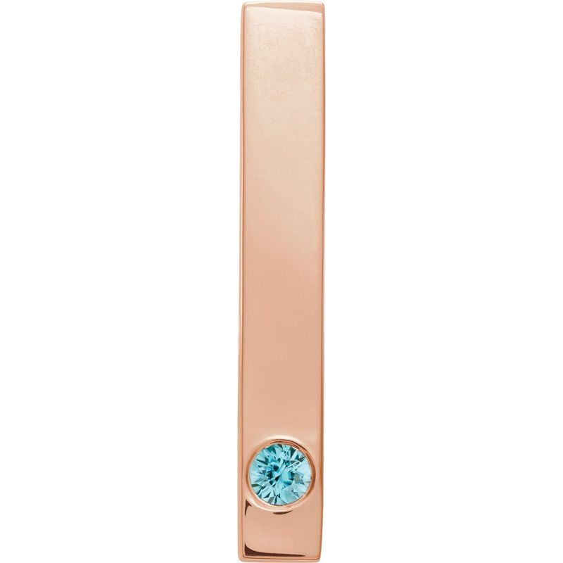 Family Engravable Bar Pendant